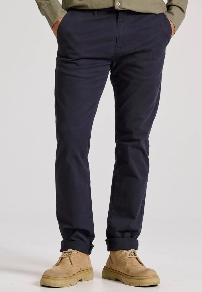 FUNKY BUDDHA ΑΝΔΡΙΚΌ ΠΑΝΤΕΛΌΝΙ CHINO | DARK BLUE