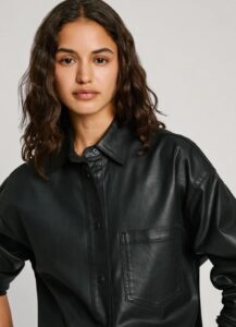 PEPE JEANS OVERSHIRT ΠΟΥΚΑΜΙΣΟ ΓΥΝΑΙΚΕΙΟ | BLACK