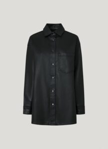 PEPE JEANS OVERSHIRT ΠΟΥΚΑΜΙΣΟ ΓΥΝΑΙΚΕΙΟ | BLACK