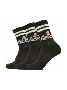 ELLESSE HERITAGE CORE PULLO 3PK SOCKS ΚΑΛΤΣΕΣ UNISEX | BLACK