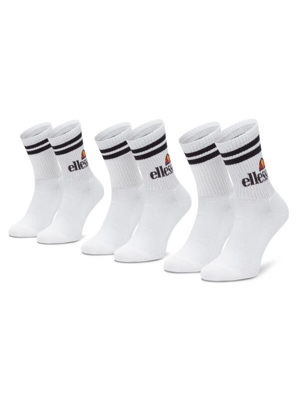 ELLESSE HERITAGE CORE PULLO 3PK SOCKS ΚΑΛΤΣΕΣ UNISEX | WHITE