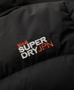 SUPERDRY SDCD HOODED SPORTS PUFFER JACKET ΜΠΟΥΦΑΝ ΓΥΝΑΙΚΕΙΟ | BLACK