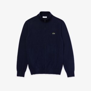 LACOSTE ΖΑΚΕΤΑ ΠΛΕΚΤΗ 3AH1957 | DARK BLUE