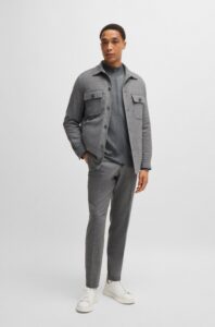 BOSS ΠΛΕΚΤΟ BALONSO-L 50476347-69 | GREY