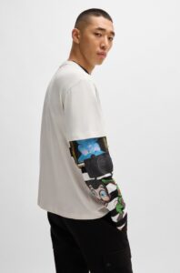 BOSS JERSEY DLONGNY 50521076 | OFF WHITE