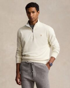 POLO RALPH LAUREN LSHZM1-LONG SLEEVE-KNIT | OFF WHITE