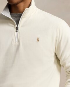 POLO RALPH LAUREN LSHZM1-LONG SLEEVE-KNIT | OFF WHITE