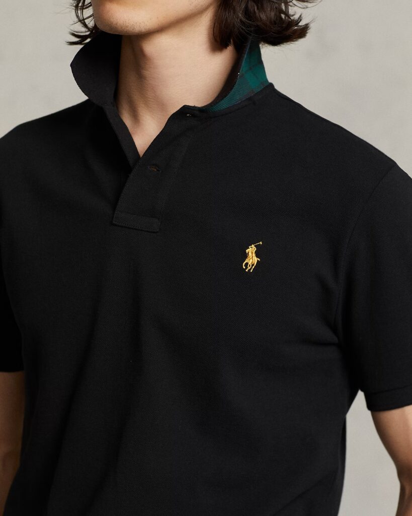 POLO RALPH LAUREN SSKCCMSLM7-SHORT SLEEVE-POLO SHIRT 710880327001 | BLACK