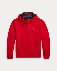 POLO RALPH LAUREN LSFZHOODM1-LONG SLEEVE-SWEATSHIRT | RED