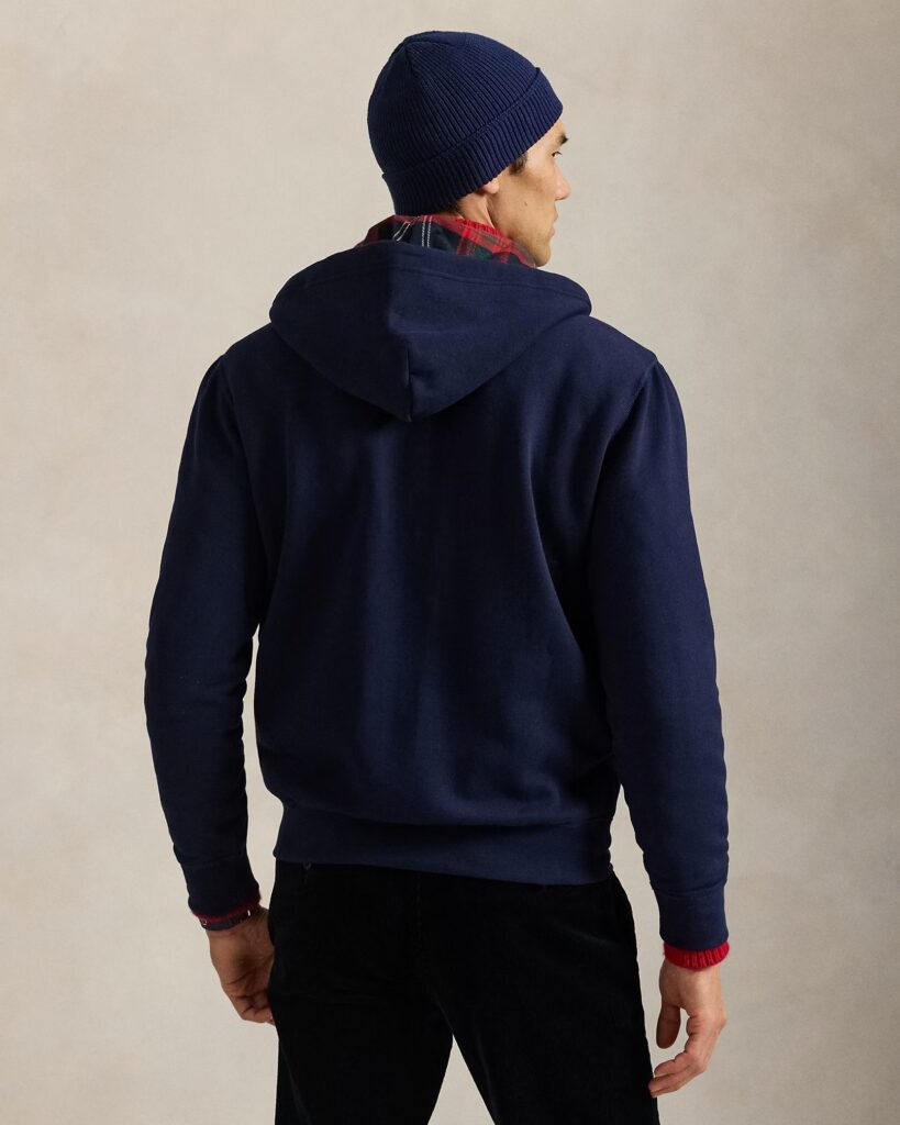 POLO RALPH LAUREN LSFZHOODM1-LONG SLEEVE-SWEATSHIRT | DARK BLUE