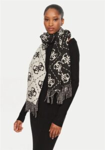 GUESS SCARF 70X190 ΑΞΕΣΟΥΑΡ ΓΥΝΑΙΚΕΙΟ AW5217VIS03 | BLACK