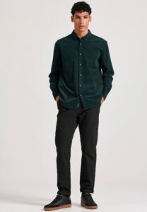 FUNKY BUDDHA ΑΝΔΡΙΚΌ ΠΟΥΚΆΜΙΣΟ CASUAL | DARK GREEN