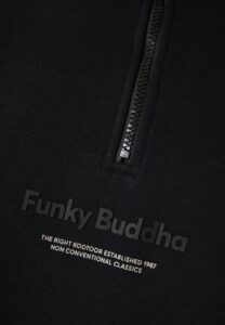 FUNKY BUDDHA ΑΝΔΡΙΚΌ ΦΟΎΤΕΡ ΜΕ ΨΗΛΌ ΛΑΙΜΌ ΚΑΙ ΦΕΡΜΟΥΆΡ | BLACK