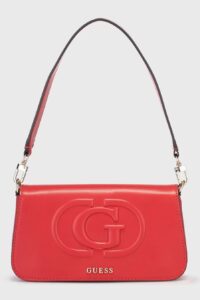 GUESS ECO MIETTA FLAP SHOU ΤΣΑΝΤΑ ΓΥΝΑΙΚΕΙΟ | RED