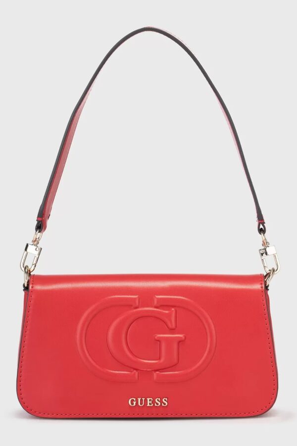 GUESS ECO MIETTA FLAP SHOU ΤΣΑΝΤΑ ΓΥΝΑΙΚΕΙΟ | RED