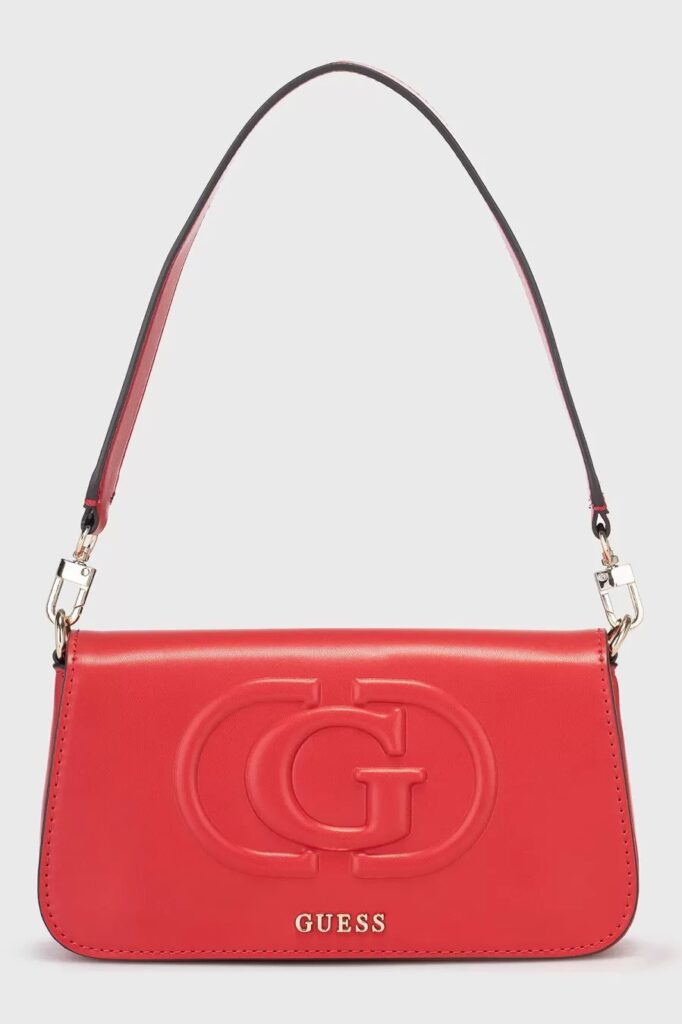 GUESS ECO MIETTA FLAP SHOU ΤΣΑΝΤΑ ΓΥΝΑΙΚΕΙΟ | RED