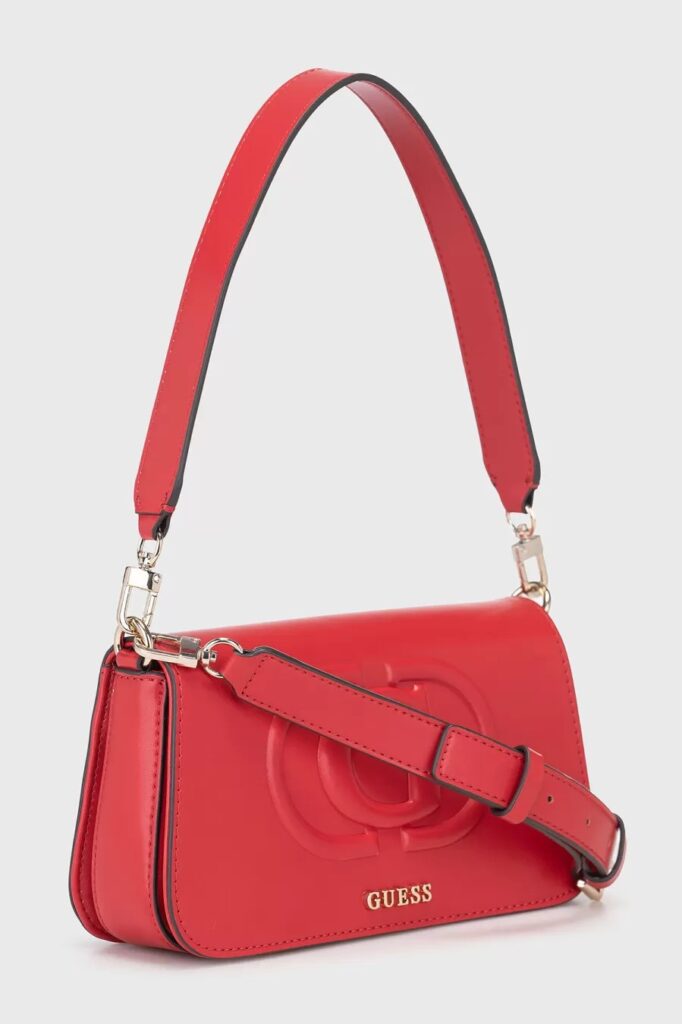 GUESS ECO MIETTA FLAP SHOU ΤΣΑΝΤΑ ΓΥΝΑΙΚΕΙΟ | RED