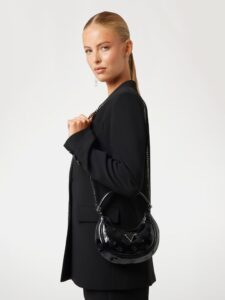 GUESS ZALINA SMALL HOBO ΤΣΑΝΤΑ ΓΥΝΑΙΚΕΙΟ | BLACK