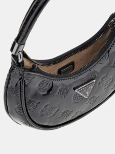 GUESS ZALINA SMALL HOBO ΤΣΑΝΤΑ ΓΥΝΑΙΚΕΙΟ | BLACK