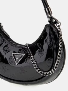 GUESS ZALINA SMALL HOBO ΤΣΑΝΤΑ ΓΥΝΑΙΚΕΙΟ | BLACK