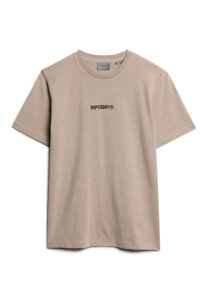 SUPERDRY SDCD MICRO LOGO GRAPHIC LOOSE TEE ΜΠΛΟΥΖΑ ΑΝΔΡΙΚΟ | DARK BEIGE