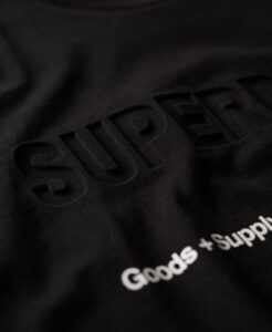 SUPERDRY SDCD UTILITY SPORT LOGO LOOSE TEE ΜΠΛΟΥΖΑ ΑΝΔΡΙΚΟ | BLACK