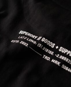 SUPERDRY SDCD UTILITY SPORT LOGO LOOSE TEE ΜΠΛΟΥΖΑ ΑΝΔΡΙΚΟ | BLACK