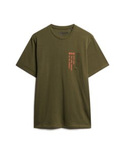 SUPERDRY SDCD UTILITY SPORT LOGO LOOSE TEE ΜΠΛΟΥΖΑ ΑΝΔΡΙΚΟ | KHAKI