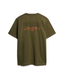 SUPERDRY SDCD UTILITY SPORT LOGO LOOSE TEE ΜΠΛΟΥΖΑ ΑΝΔΡΙΚΟ | KHAKI