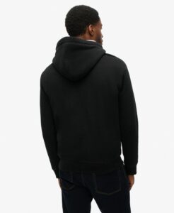 SUPERDRY OVIN ESSENTIAL LOGO HOODIE ΦΟΥΤΕΡ ΑΝΔΡΙΚΟ | BLACK