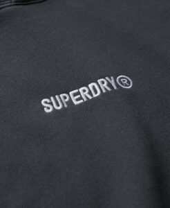 SUPERDRY SDCD MICRO LOGO GRAPHIC LOOSE HOOD ΦΟΥΤΕΡ ΑΝΔΡΙΚΟ | DARK GREY