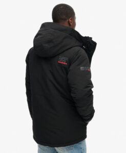 SUPERDRY SDCD HOOD ULTIMATE EMB WINDBREAKER ΜΠΟΥΦΑΝ ΑΝΔΡΙΚΟ | BLACK