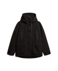 SUPERDRY SDCD HOOD ULTIMATE EMB WINDBREAKER ΜΠΟΥΦΑΝ ΑΝΔΡΙΚΟ | BLACK