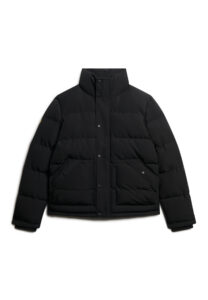 SUPERDRY OVIN EVEREST SHORT PUFFER JACKET ΜΠΟΥΦΑΝ ΑΝΔΡΙΚΟ | BLACK