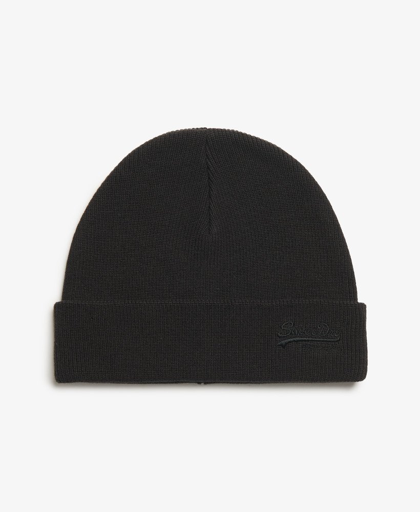 SUPERDRY SDNA SURPLUS KNITTED BEANIE HAT ΑΞΕΣΟΥΑΡ ΓΥΝΑΙΚΕΙΟ | BLACK