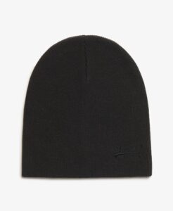 SUPERDRY SDNA ESSENTIAL LOGO KNITTED BEANIE ΓΥΝΑΙΚΕΙΟ | BLACK