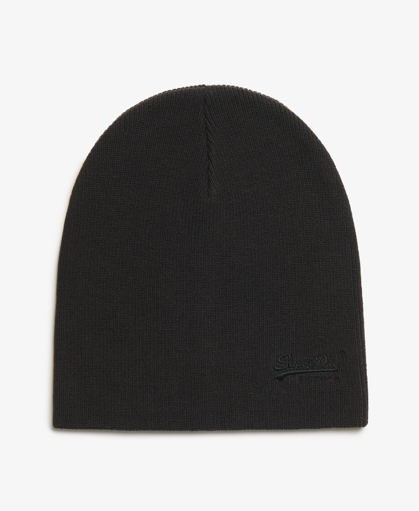 SUPERDRY SDNA SURPLUS KNITTED BEANIE HAT ΑΞΕΣΟΥΑΡ ΓΥΝΑΙΚΕΙΟ | BLACK