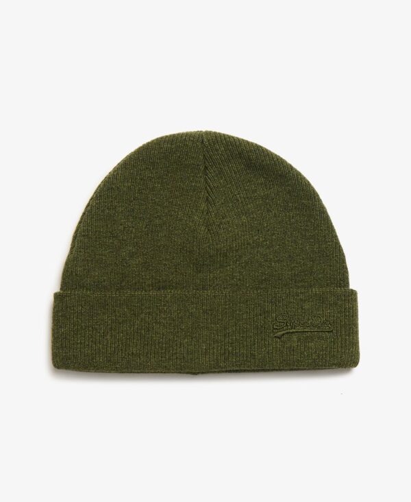 SUPERDRY SDNA ESSENTIAL LOGO KNITTED BEANIE ΓΥΝΑΙΚΕΙΟ | KHAKI