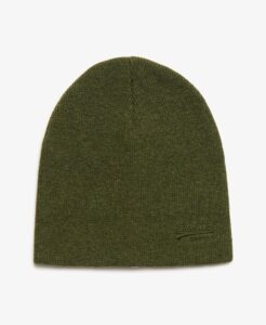 SUPERDRY SDNA ESSENTIAL LOGO KNITTED BEANIE ΓΥΝΑΙΚΕΙΟ | KHAKI