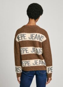 PEPE JEANS HELMI ΠΛΕΚΤΟ ΓΥΝΑΙΚΕΙΟ | BROWN