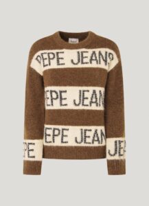 PEPE JEANS HELMI ΠΛΕΚΤΟ ΓΥΝΑΙΚΕΙΟ | BROWN