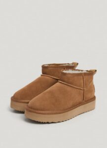 PEPE JEANS SH DISSY YOUNG W BOOTS & BOOTIES ΠΑΠΟΥΤΣΙ ΓΥΝΑΙΚΕΙΟ | TOBACCO