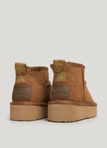 PEPE JEANS SH DISSY YOUNG W BOOTS & BOOTIES ΠΑΠΟΥΤΣΙ ΓΥΝΑΙΚΕΙΟ | TOBACCO