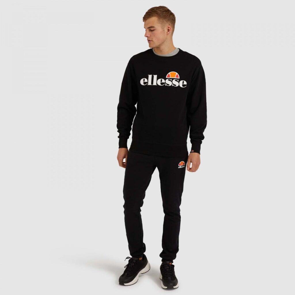 ELLESSE HERITAGE CORE SL SUCCISO SWEATSHIRT ΦΟΥΤΕΡ ΑΝΔΡΙΚΟ | BLACK