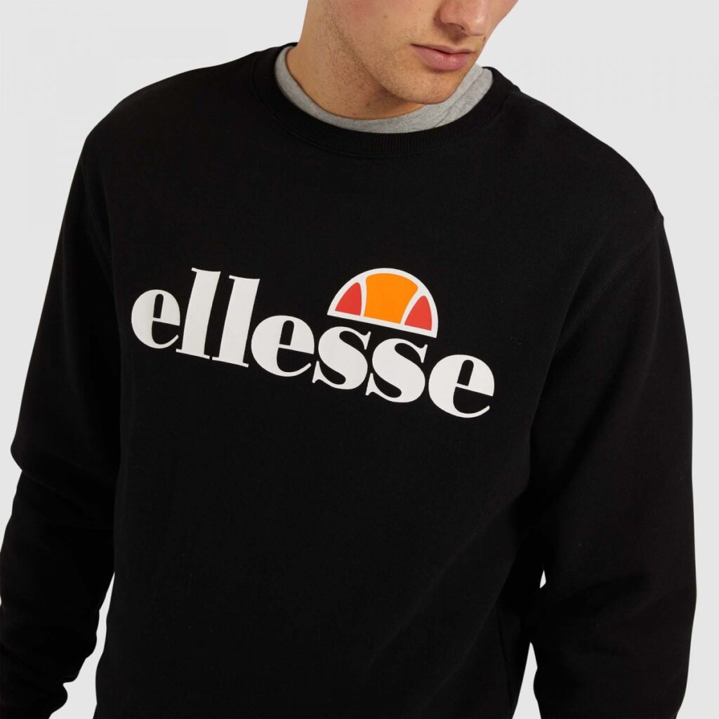 ELLESSE HERITAGE CORE SL SUCCISO SWEATSHIRT ΦΟΥΤΕΡ ΑΝΔΡΙΚΟ | BLACK