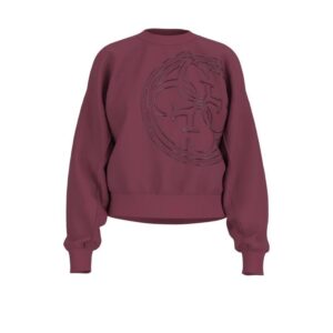 GUESS CN 4G LOGO SWEATSHIR ΦΟΥΤΕΡ ΓΥΝΑΙΚΕΙΟ | BORDEAUX