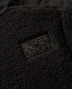 SUPERDRY OVIN EVEREST BOMBER HYBRD JACKET ΓΥΝΑΙΚΕΙΟ | BLACK