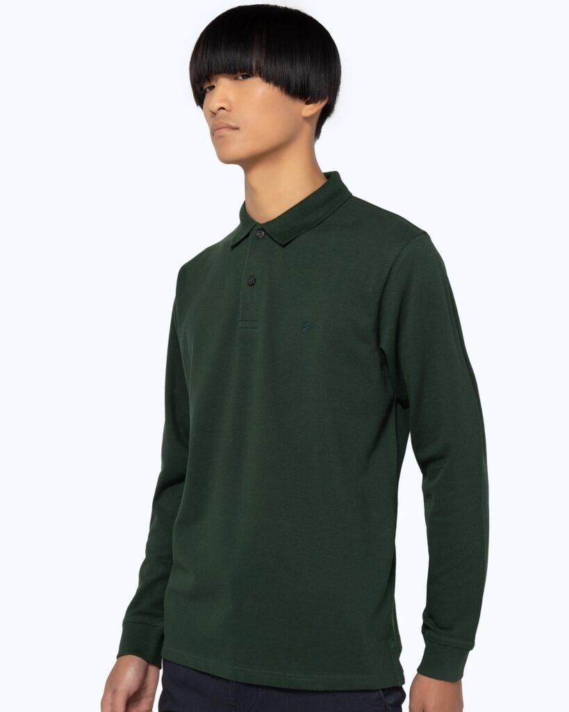 THE BOSTONIANS ΜΠΛΟΥΖΑ POLO PIQUE REGULAR FIT 3PL0001 | DARK GREEN