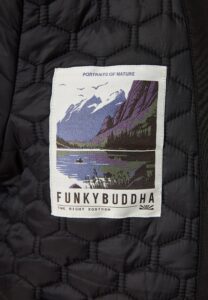 FUNKY BUDDHA ΑΝΔΡΙΚΌ BOMBER ΤΖΆΚΕΤ | BLACK