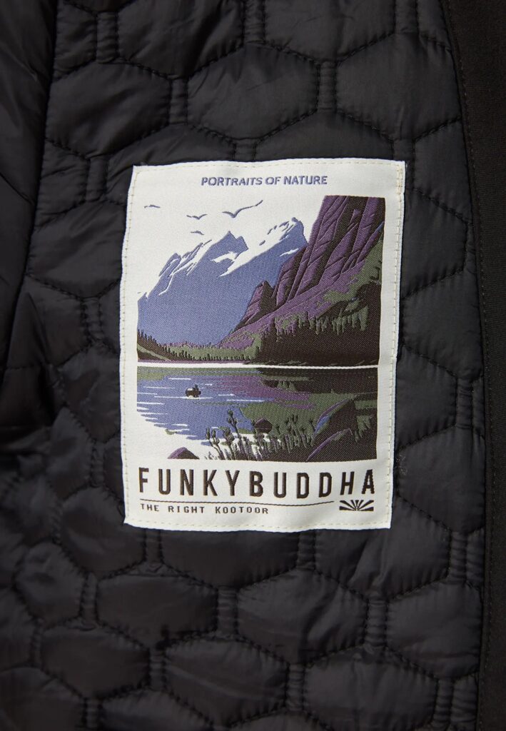 FUNKY BUDDHA ΑΝΔΡΙΚΌ BOMBER ΤΖΆΚΕΤ | BLACK